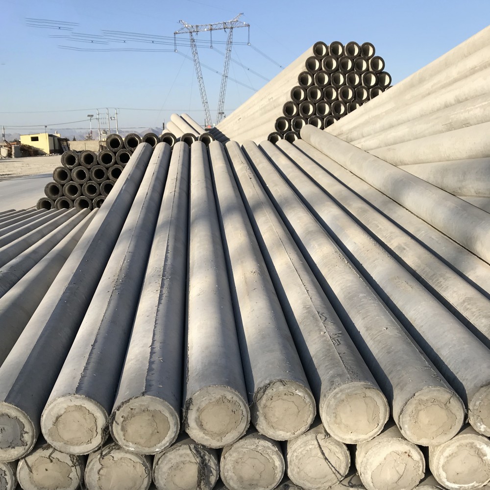 城西190×18米非预应力水泥电线杆